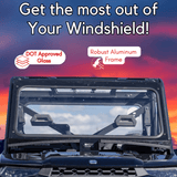 Polaris Ranger Front Hinged Windshield