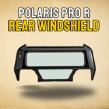 Polaris Pro R Rear Windshield