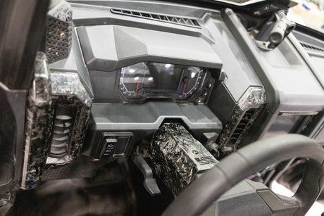 Photo of Polaris XPEDITION Forged Carbon Fiber Interior Trim by Super Comp - Premium for UTVs / Side by Sides