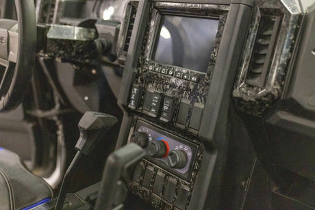 Photo of Polaris XPEDITION Forged Carbon Fiber Interior Trim by Super Comp - Premium for UTVs / Side by Sides