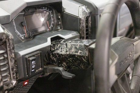 Photo of Polaris XPEDITION Forged Carbon Fiber Interior Trim by Super Comp - Premium for UTVs / Side by Sides