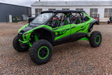 Photo of Kawasaki Teryx H2 Vented Front Windshield by Super Comp - Premium Glass Front Windshield for UTVs / Side by Sides