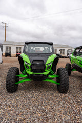 Photo of Kawasaki Teryx H2 Vented Front Windshield by Super Comp - Premium Glass Front Windshield for UTVs / Side by Sides